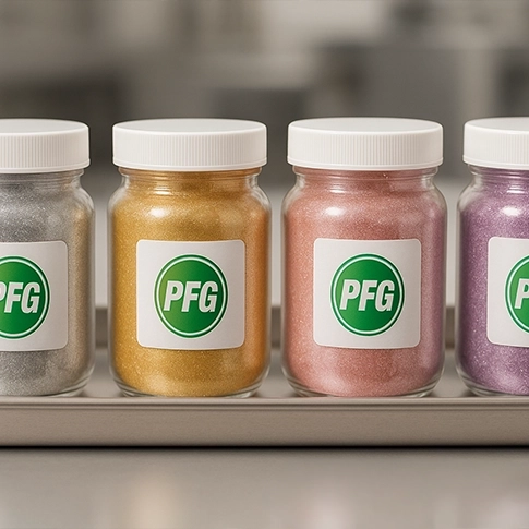 Mica-Based Pearlescent Pigments for Foods – additional image